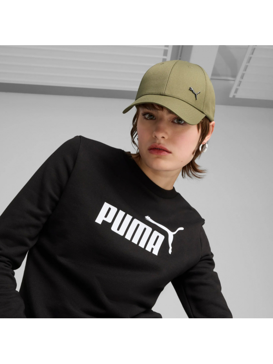 UNISEX šiltovka Puma Ess Metal BB olivová 25994 02
